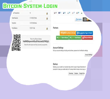 Bitcoin account login